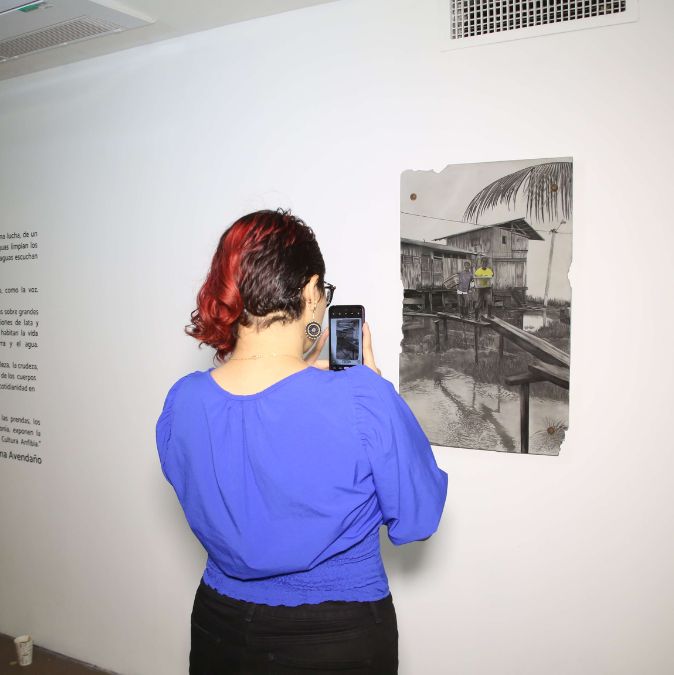 Exposición ‘Cultura Anfibia’ está en el Club Comfenalco La Playa