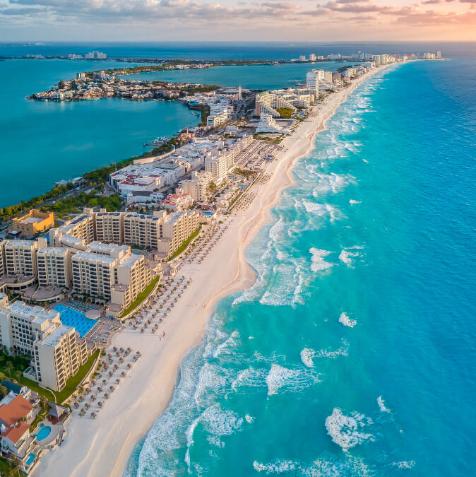 Viaja a Cancún con tiquetes incluidos