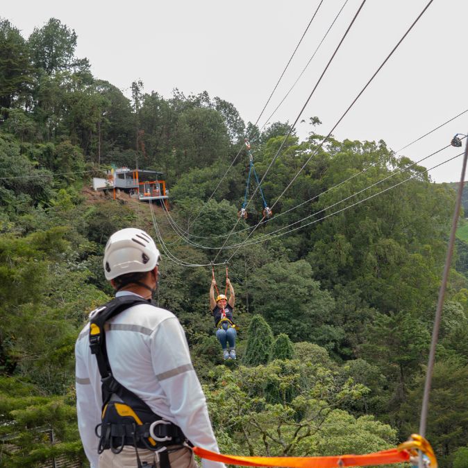Canopy del Parque Ecológico El Salado: Atracción Extrema y Natural